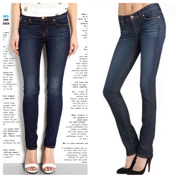 J Brand Denim - J BRAND Pencil Leg 912 Ink EUC Jeans